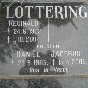 LOTTERING Reginald 1932-2002 :: LOTTERING Daniel Jacobus 1965-2000