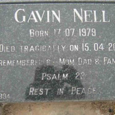 NELL Gavin 1979-2002