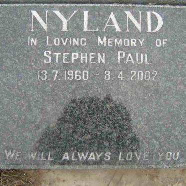 NYLAND Stephen Paul 1960-2002