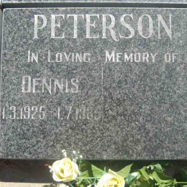 PETERSON Dennis 1925-1985