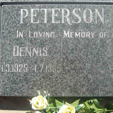 PETERSON Dennis 1925-1985