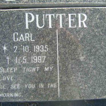 PUTTER Carl 1935-1997