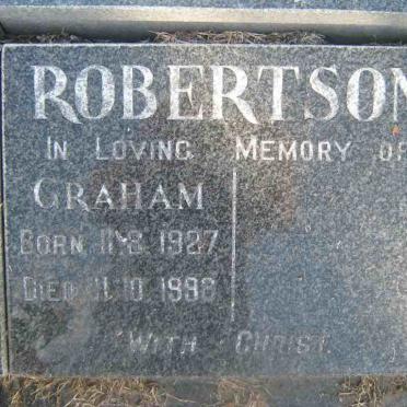 ROBERTSON Graham 1927-1998