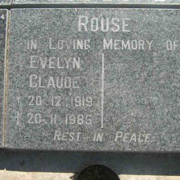 ROUSE Evelyn Claude 1919-1985