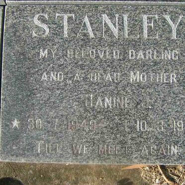 STANLEY Janine 1949-1994