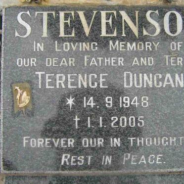 STEVENSON Terence Duncan 1948-2005