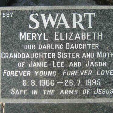 SWART Meryl Elizabeth 1966-1995