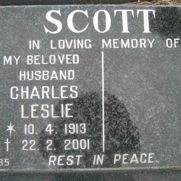 SCOTT Charles Leslie 1913-2001