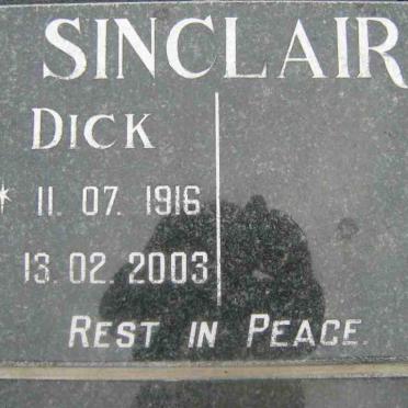 SINCLAIR Dick 1916-2003
