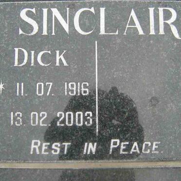 SINCLAIR Dick 1916-2003