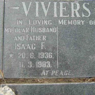 VIVIERS Isaac F. 1936-1983