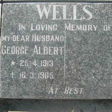 WELLS George Albert 1913-1985