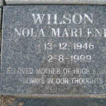 WILSON Nola Marlene 1946-1999