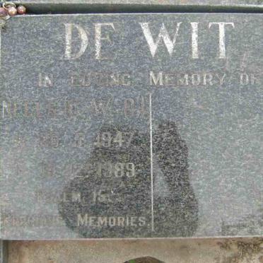 WIT Neels C.W.C., de 1947-1989