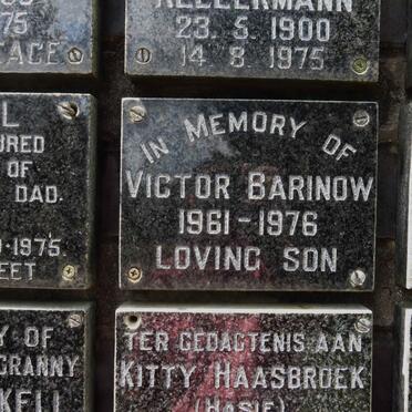 BARINOW Victor 1961-1976