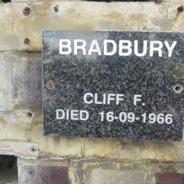 BRADBURY Cliff F. -1966