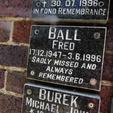 BALL Fred 1947-1996