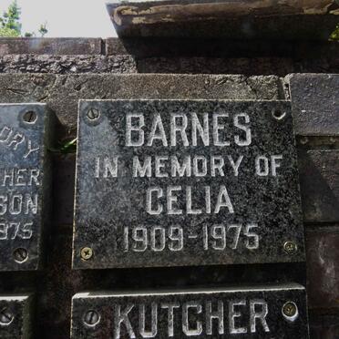 BARNES Celia 1909-1975