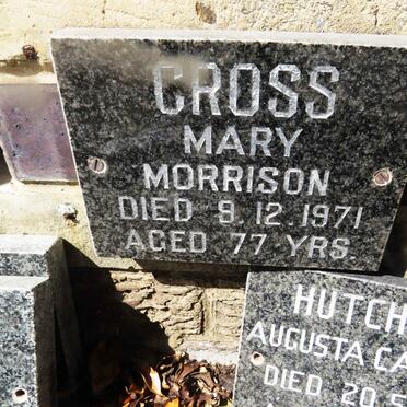 CROSS Mary Morrison -1971