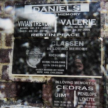 CLASSEN Richard 1966-2018