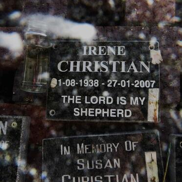 CHRISTIAN Irene 1938-2007