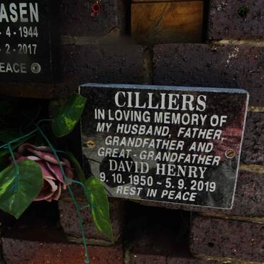 CILLIERS David Henry 1950-2019