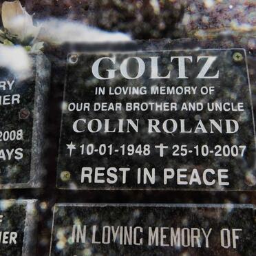 GOLTZ Colin Roland 1948-2007