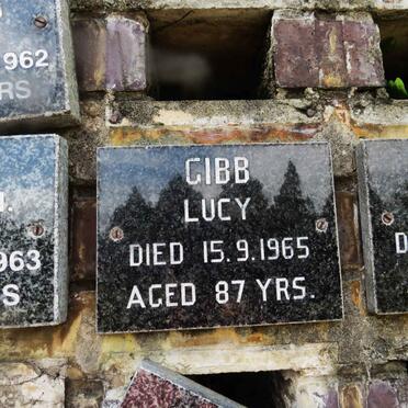 GIBB Lucy -1965