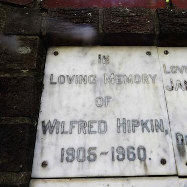 HIPKIN Wilfred 1905-1960