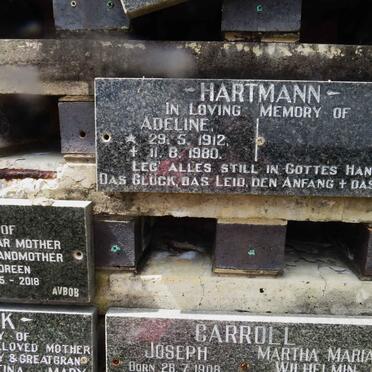 HARTMANN Adeline 1912-1980