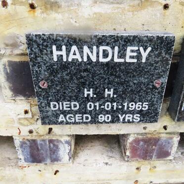 HANDLEY H.H. -1965