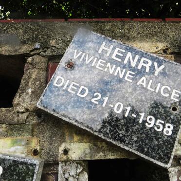 HENRY Vivienne Alice -1958