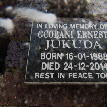 JUKUDA Gcobani Ernest 1988-2014