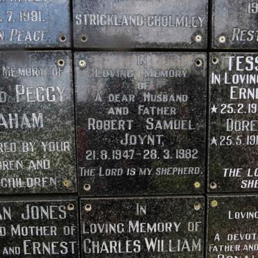 JOYNT Robert Samuel 1947-1982