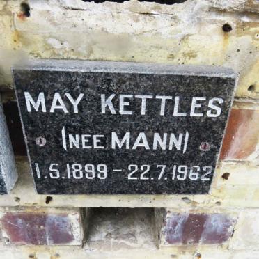 KETTLES May nee MANN 1899-1962