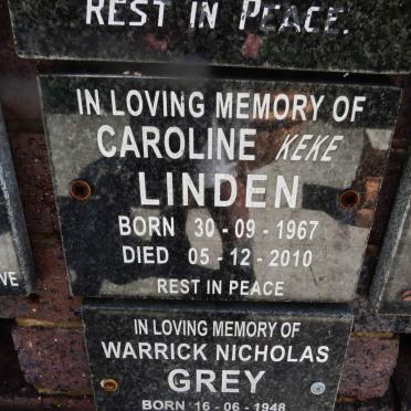LINDEN Caroline 1967-2010