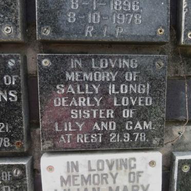 LONG Sally -1978