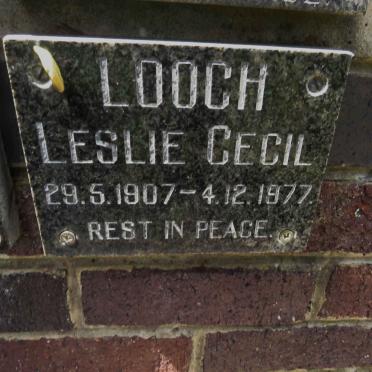 LOOCH Leslie Cecil 1907-1977