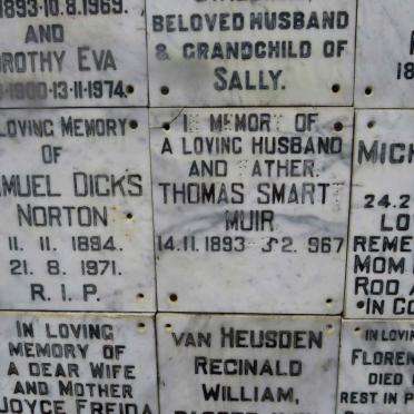 MUIR Thomas Smart 1893-1967