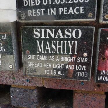MASHIYI Sinaso 19?4-2003