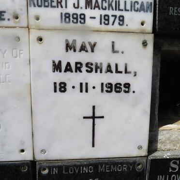MARSHALL May. L. -1969