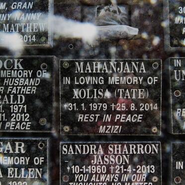 MAHANJANA Xolisa 1979-2014