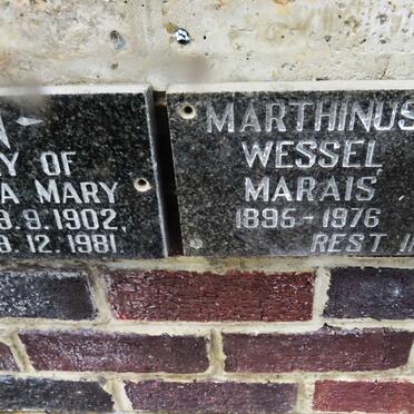 MARAIS Marthinus Wessel 1895-1976