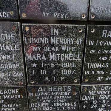 MITCHELL Mara 1909-1987