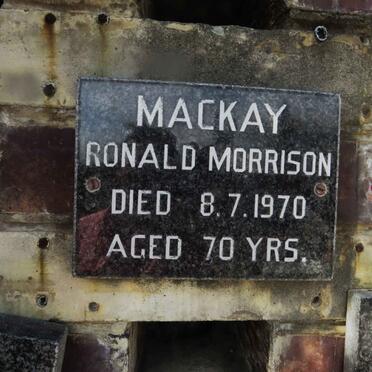 MACKAY Ronald Morrison -1970