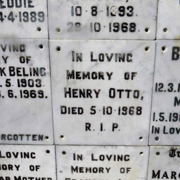 OTTO Henry -1968