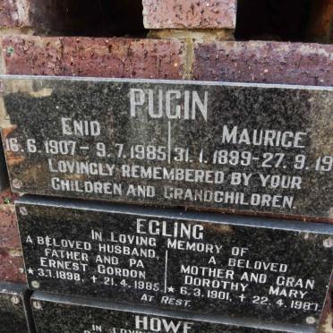PUGIN Maurice 1899-1985 &amp; Enid 1907-1985