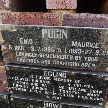 PUGIN Maurice 1899-1985 &amp; Enid 1907-1985