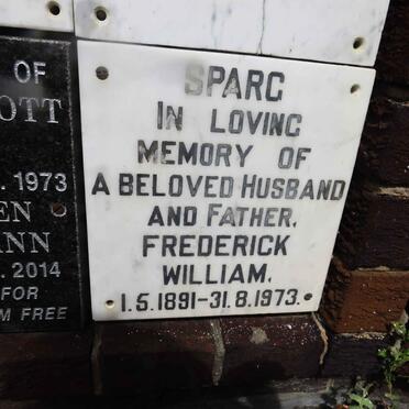 SPARG Frederick William 1891-1973
