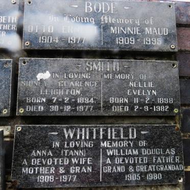 SMITH Sidney Clarence Leighton 1894-1977 &amp; Nellie Evelyn 1898-1982